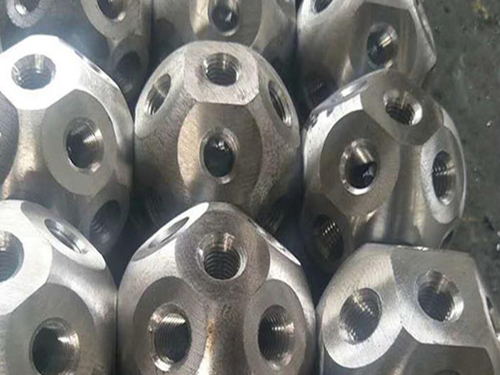 宝鸡螺栓球网架杆件制作