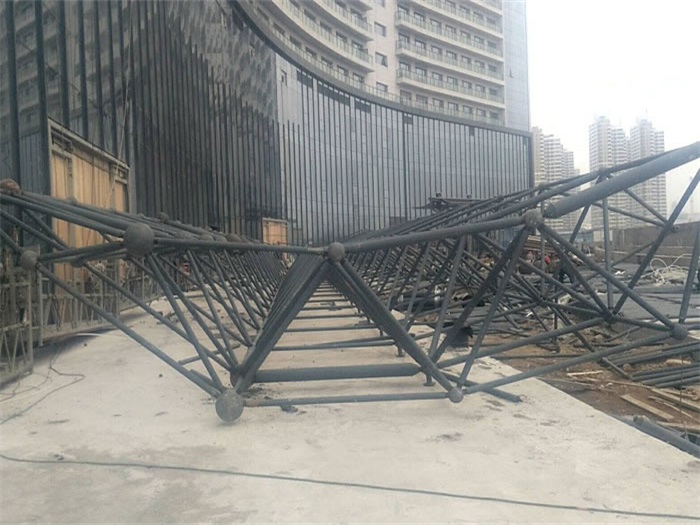 宝鸡万豪酒店雨棚网架